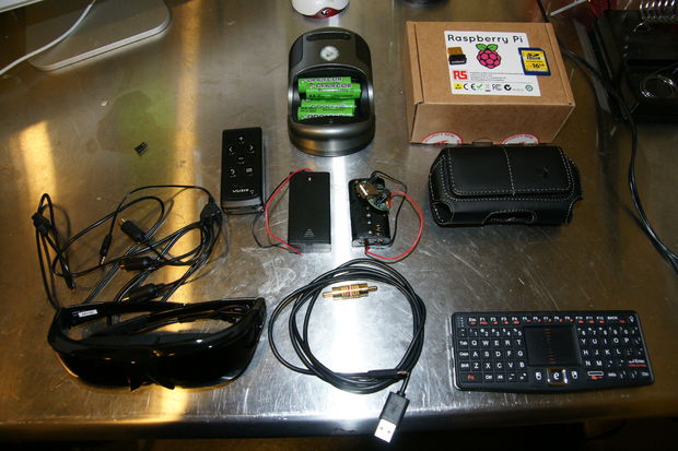 用树莓派山寨一个Google Glass 用树莓派山寨一个Google Glass