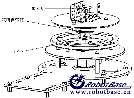 AS-6DOFB型六自由度机械臂安装