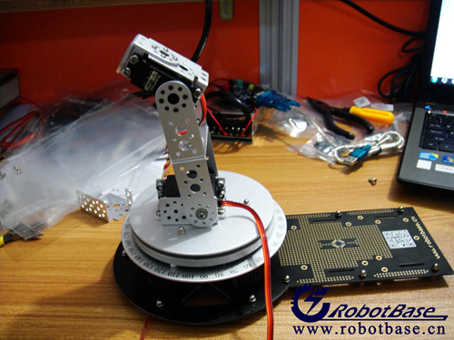 AS-6DOFB型六自由度机械臂安装