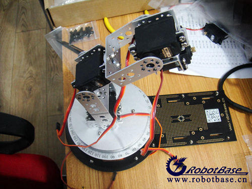 AS-6DOFB型六自由度机械臂安装