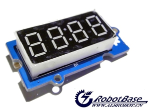 SPI接口4位LED数码管正面图