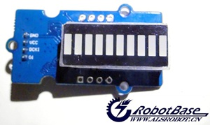 SPI接口LED Bar模块正面图