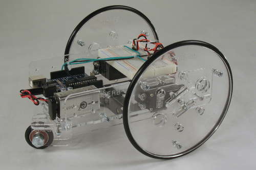 用Arduino控制的三轮小车